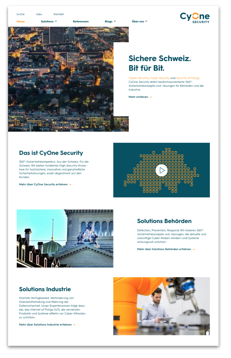 CyOne Website Migration HubSpot