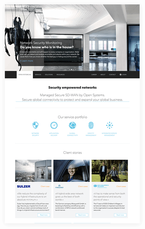 Storylead Growth Story Open Systems AG