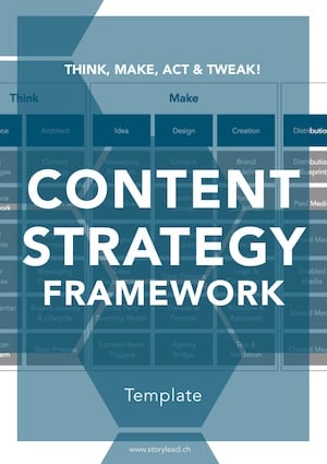 Content Strategy Framework by Storylead