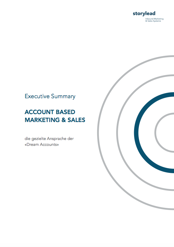 Account Based Marketing & Sales Executive Summary by Storylead