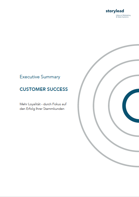 Customer Success Executive Summary by Storylead