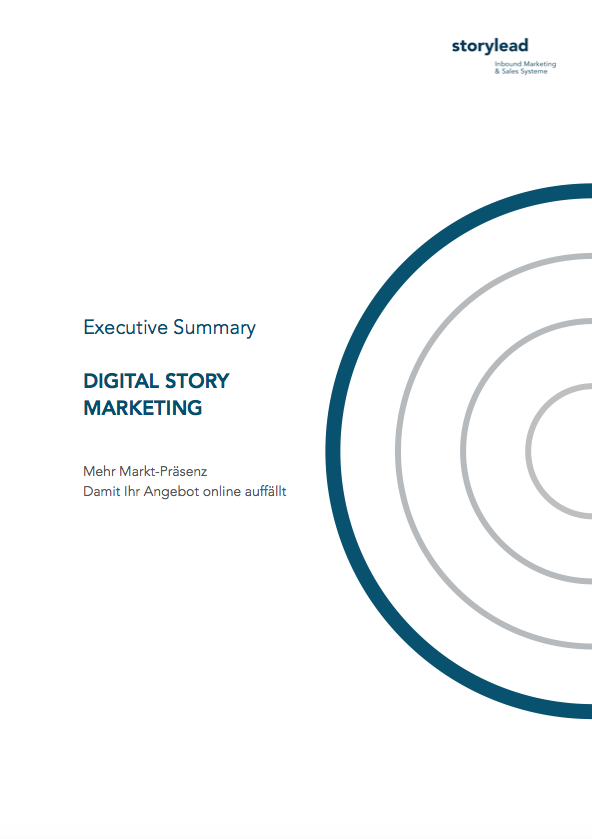 Digital Story Marketing Executive Summary by Storylead
